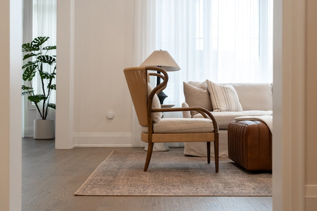 8x10 and 9x12 Abstract Rugs: How to Balance Large Patterns in Open Rooms