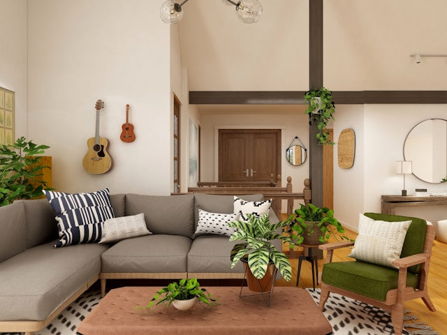 How to Style a Braided Rug in a Farmhouse Home