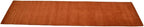 Hand Knotted Loom Wool ECO-Friendly Area Rugs - 2'6"x8', Runner, Orange Color, Solid Plain Design, High Pile Handmade Anti Skid Area Rugs for Living Room, Bed Room (L00111)