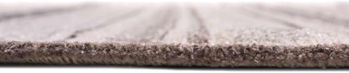 Alfa Rich 3x5 White Black Gray Washable Area Rugs for Living Room Bedroom Kitchen Decor Runner