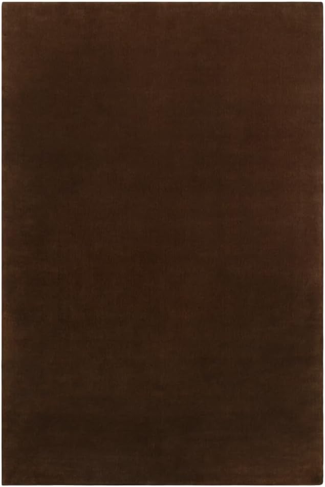 Hand-Tufted Wool Runner Area Rug – Soft Premium Wool Carpet for Living Room, Bedroom & Home Décor – 3X13 ft| Walnut – Durable, Non-Slip Backing, Handcrafted Rug