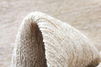 Alfa Rich 3x10 Sand Beige Washable Area Rugs for Living Room Hallway Kitchen Cotton Runner Decor Rug