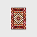 Vintage Boho Area Rugs Multicolor Ethnic Style Geometric Splicing Carpets Bedroom Living Room Kitchen Floor Mats Indoor Outdoor Non-Shedding Runner Rug Home Décor Carpet 5' X 6'