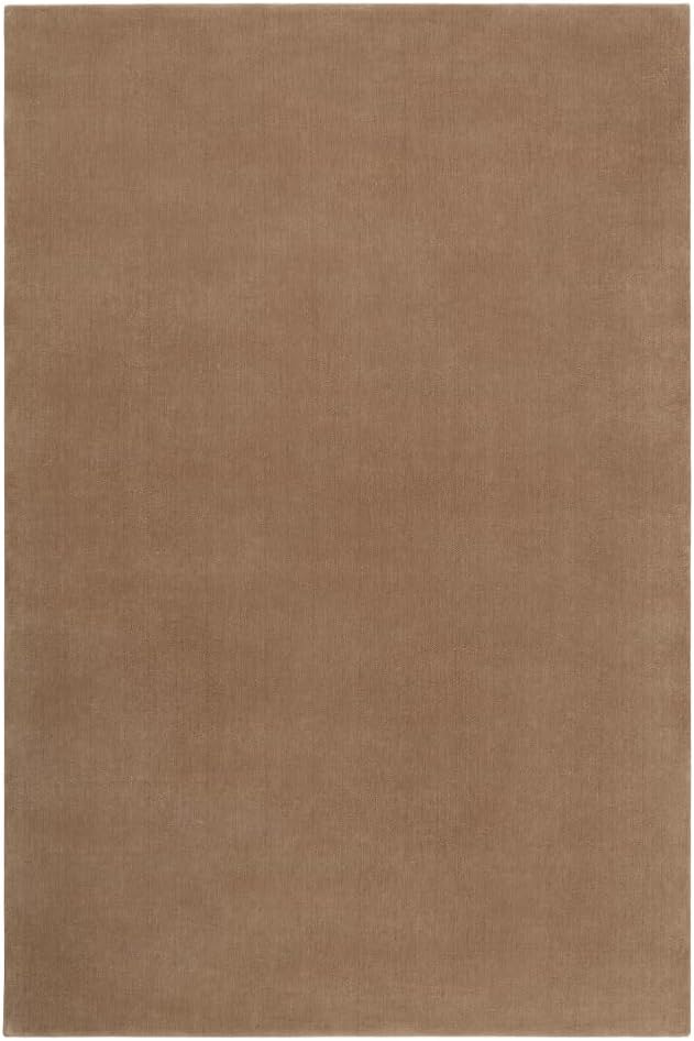 Hand-Tufted Wool Runner Area Rug – Soft Premium Wool Carpet for Living Room, Bedroom & Home Décor – 2.6X11 ft| Chestnut – Durable, Non-Slip Backing, Handcrafted Rug