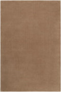 Hand-Tufted Wool Round Area Rug – Soft Premium Wool Carpet for Living Room, Bedroom & Home Décor – 5X5 ft| Chestnut – Durable, Non-Slip Backing, Handcrafted Rug