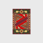 Vintage Boho Area Rugs Multicolor Ethnic Style Geometric Splicing Carpets Bedroom Living Room Kitchen Floor Mats Indoor Outdoor Non-Shedding Runner Rug Home Décor Carpet 4' X 5.2'