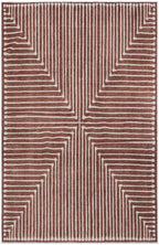 GLN Rugs Contemporary Collection - Machine Washable Area Rug, Contemporary Washable, Non Slip, Low Pile Chenille Rug, Living Room, Bedroom, Kitchen Rug (5' x 7' Beige Orange)