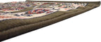 Unique Loom Sialk Hill Collection Area Rug - Washington (2' 2" x 8' 2" Runner Green/Hunter Green)