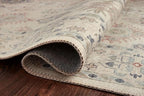 Loloi Hathaway Collection HTH-04 Beige/Multi 2'-3" x 3'-9", .25" Thick Accent Rug, Soft, Durable, Printed, Modern, Low Pile, Non-Shedding, Easy Clean, Living Room Rug
