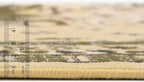 Unique Loom Taftan Collection Border Geometric Tribal Inspired Design Area Rug (9' 10 x 13' 0 Rectangular, Gold/ Gray)