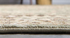 Unique Loom Versailles Collection Traditional Classic Medallion Floral Motif Area Rug (6' 0 x 9' 0 Rectangular, Green/ Ivory)