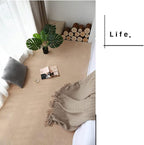 Soft Cashmere Area Rug Luxury Bedside Carpet Bedroom Living Room Mats Solid Color Children's Room Rugs Runner Carpets Indoor Mats Home Décor White Gray Red 5' X 6.5'