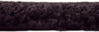 Unique Loom Solid Shag Collection Area Rug (8' Square, Jet Black)