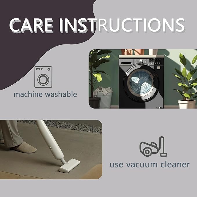 Purple and Gold Rug, 5x7 Rug, Luxury Rugs for Living Room Bedroom, Abstract Large Area Rug, Washable Rug Non Slip Soft Indoor Carpet, Purple and Gold Home & Room Decor