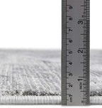 Unique Loom Finsbury Collection Area Rug - Kate (2' x 6' 1" Runner, Gray/ Ivory)