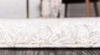 Unique Loom Solid Shag Collection Area Rug (2' 2" x 3' 1" Rectangle Snow White)