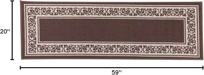 Floral Border Rug