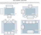 Nourison Home Textured Home Grey Ivory 5'3" x 7' Area Rug - Easy Clean, Non Shedding, Bed Room, Living Room, Dining Room, Kitchen (5' x 7')
