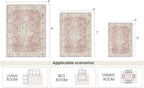 5’x7’ Washable Area Rugs for Living Room Bedroom Foldable Low Pile Non Slip Area Rugs for Dining Office