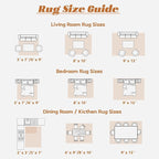 Area Rug 9x12 Washable Rug, Vintage Boho Medallion Rugs Non-Slip Soft Low Pile Large Distressed Rug Indoor Retro Carpet for Living Room Bedroom Dining Room Home Office (Tribal Medallion/Multi, 9'x12')
