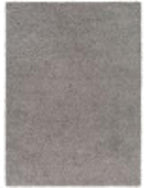 Artistic Weavers Solid Plush Blissful Shag Area Rug, 4'3" x 5'7", Medium Gray