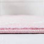 Rugs.com Lattice Frieze Collection Rug – 5' x 8' Light Pink Medium Rug Perfect for Living Rooms, Large Dining Rooms, Open Floorplans