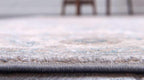 Unique Loom Salzburg Collection Classic Traditional Design Oriental Inspired Border Area Rug (3' 3 x 5' 3 Rectangular, Gray/Beige)
