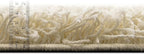 Unique Loom Solid Shag Collection Area Rug (7' 10" Square, Pure Ivory)