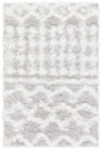 Livabliss Hapsburg Moroccan Shag Area Rug, 2' x 2'11", Light Gray