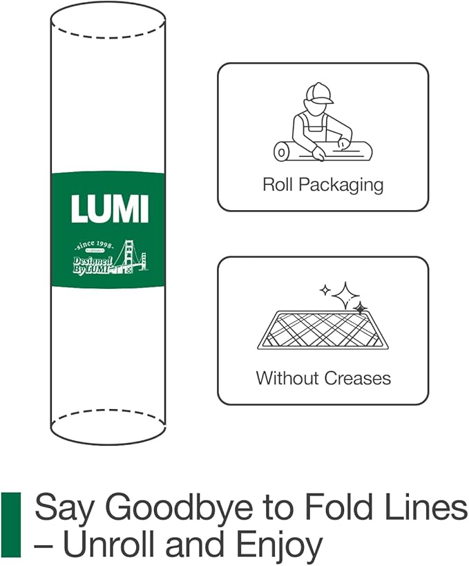 LUMI Front Door Mat Indoor Entrance 48"x72", Low Profile Welcome Mat, Non-Slip Washable Doormat with Rubber Backing for Entrance, Patio, Garage, Green