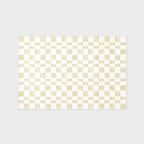 EVERGRACE Checkered Plaid Area Rug 4x6, Soft Fuzzy Faux Wool Rugs Washable Anti Slip Rugs Large Rug Carpet for Entryway Bedroom Living Room Hallway Kitchen Dining Room and Laundry Room, Beige