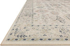 Loloi Hathaway Collection HTH-04 Beige/Multi 2'-0" x 5'-0", .25" Thick Accent Rug, Soft, Durable, Printed, Modern, Low Pile, Non-Shedding, Easy Clean, Living Room Rug