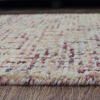 Hand Tufted Wool ECO-Friendly Area Rugs - 2'6''x11', Runner Shape, Light Brown, Solid Plain Design, High Pile Thick Handmade Area Rugs for Living Room, Bed Room (KWC111)