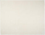 Revival Rugs Stripe 7'10"x10' Washable Area Rug for Living Room Bedroom - 100% Recycled Oeko-TEX Certified, Medium Pile, Beige, Cream