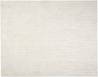 Revival Rugs Ebb 7'10"x10' Washable Area Rug for Living Room Bedroom - 100% Recycled Oeko-TEX Certified, Medium Pile, Beige, Cream
