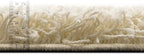 Unique Loom Solid Shag Collection Area Rug (2' 6" x 16' 5" Runner, Pure Ivory)