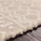 Livabliss Hapsburg Moroccan Shag Runner Area Rug,2'7" x 10',Beige