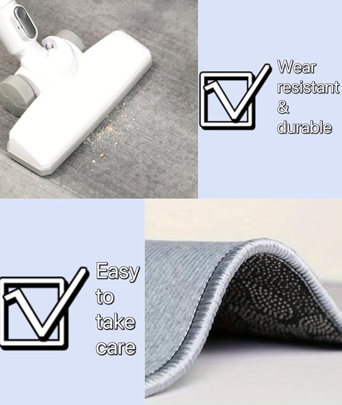 Greek Key Runner Rug for Entryway, 2x6ft, Black Gold Geometric Border Area Rugs for Bedroom, Meander Pattern Fade Resistant Home Decor Carpet, Soft Reduce Noise Entry Mat for Kitchen