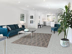 Modern Collection 5 x 8 Trellis Area Rug, All-Over/Geometric Wool Carpet for Home Décor, Living Room, Dining Room, and Bedroom