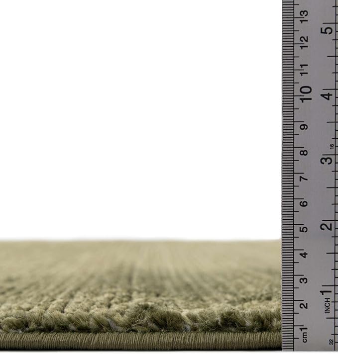 Unique Loom Finsbury Collection Area Rug - Kate (5' 3" x 8' Rectangle, Green)