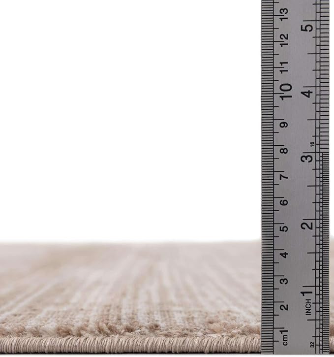 Unique Loom Finsbury Collection Area Rug - Kate (4' 1" x 6' 1" Rectangle, Beige/ Ivory)