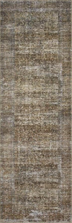 Loloi Amber Lewis Billie Collection, Tobacco & Rust 8'-6" x 11'-6" Area Rug – Antique & Distressed Accent Rugs for Living Room, Bedroom, Entryway & Hallway, No Shed High Traffic Area Home Decor Rug