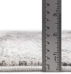 Unique Loom Finsbury Collection Area Rug - Sarah (5' 3" x 8' Rectangle, Gray/ Ivory)