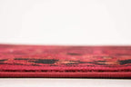 Unique Loom Tekke Collection Area Rug - Sheibani (9' x 12' Rectangle, Red/ Black)