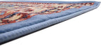 Unique Loom Reza Collection Traditional Persian Style Area Rug, 6 x 9 ft, Light Blue/Ivory