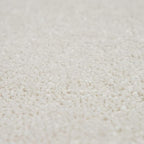 Paco Home Solid Area Rug in Cream Modern Plain Design, Size: 4'7" x 6'7"