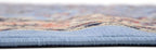 Unique Loom Sialk Hill Collection Area Rug - Washington (8' Square Light Blue/Navy Blue)