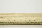 Unique Loom Versailles Collection Traditional Classic Floral Motif Area Rug (4' 0 x 4' 0 Square, Green/ Ivory)