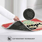 Candy Store Sign Bathroom Mat Rugs Microfiber Faux Cashmere Thick Plush Bath Mat Non-Slip Water Absorbent Bath Carpet for Bathtub Bathroom Floor Tub 20 x 30 Inch