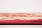 Unique Loom Sialk Hill Collection Area Rug - Washington (7' 10" Square Burgundy/Cream)
